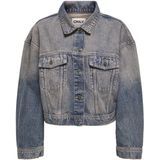 Only - Onlwatts Tint Jkt Tai Dnm - Jas - Donkerblauw - Denim