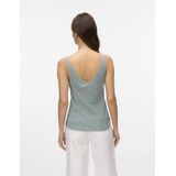 Vero Moda - Knitwear Top - Gray Mist - V-hals - Viscosemix