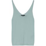 Vero Moda - Knitwear Top - Gray Mist - V-hals - Viscosemix