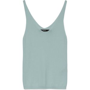 Vero Moda - Knitwear Top - Gray Mist - V-hals - Viscosemix
