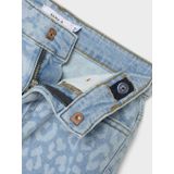 Name It - LEO Mom Fit - Korte Broek - Light Blue Denim - Meisjes