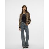 Vero Moda Vest Vmcoco Bomber Aop Ga Wvn Noos 10250707 Tigers Eye/verena Dames Maat - M