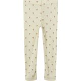 Legging - Slim Fit - Wol - All-over Print - Elastische Taille