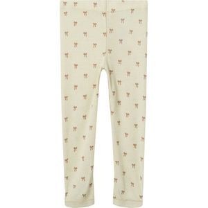 Legging - Slim Fit - Wol - All-over Print - Elastische Taille
