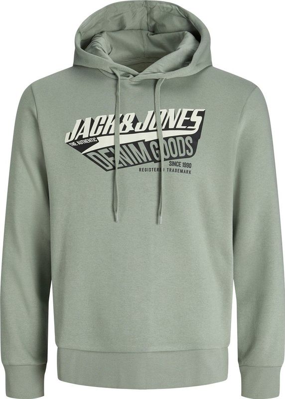 Jack & Jones - Logo 2 Col Plus - Hoodie - Zwart