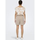Only - Onlmarsa Solid Shorts Wvn - Korte Broek - Safari - Viscose/Polyester/Nylon