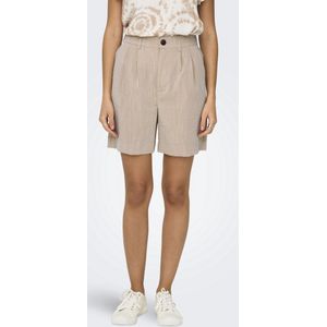 Only - Onlmarsa Solid Shorts Wvn - Korte Broek - Safari - Viscose/Polyester/Nylon