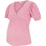 Regular Fit - V-hals Top - Zwangerschapstop - Kleur - Materiaal