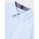 Name It - NKMNEWSA SS SHIRT NOOS - Overhemd - Campanula Stripes - Korte Mouwen - Katoen