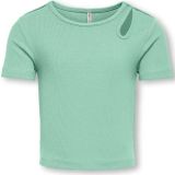 KIDS ONLY GIRL - Top - Stretchkatoen - Met Open Detail Achterkant