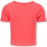 KIDS ONLY - T-shirt - Wit - Katoen - Korte Mouwen