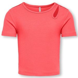 KIDS ONLY - T-shirt - Wit - Katoen - Korte Mouwen