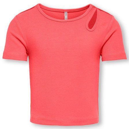 KIDS ONLY - T-shirt - Wit - Katoen - Korte Mouwen