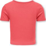 KIDS ONLY - T-shirt - Wit - Katoen - Korte Mouwen