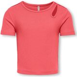 KIDS ONLY - T-shirt - Wit - Katoen - Korte Mouwen