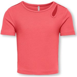 KIDS ONLY - T-shirt - Wit - Katoen - Korte Mouwen