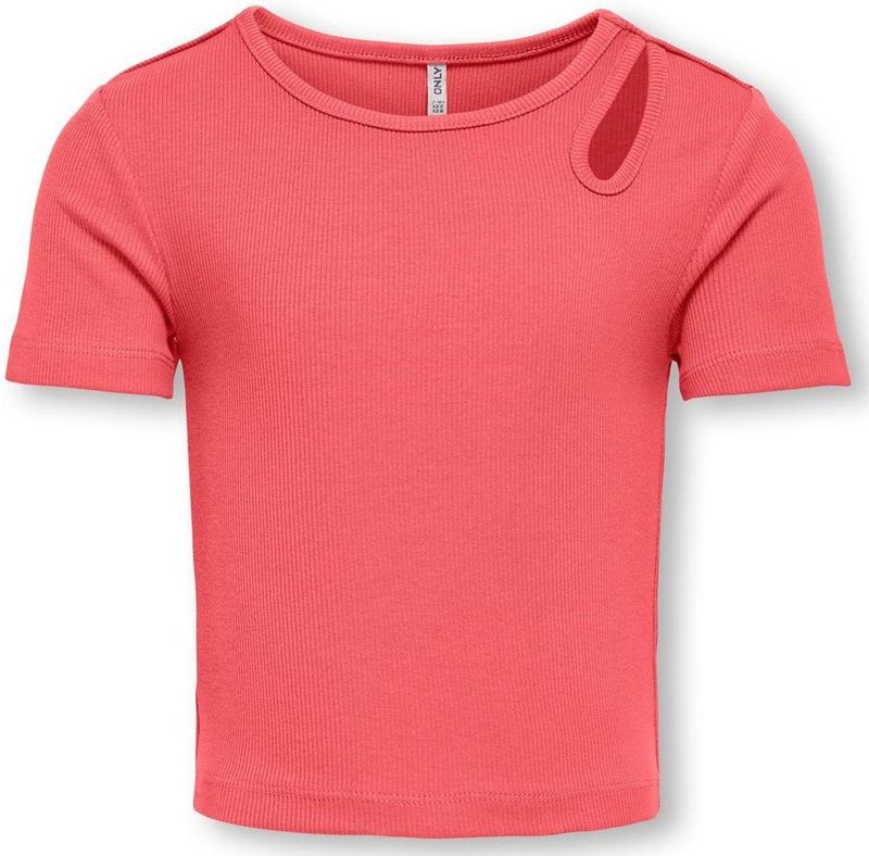 KIDS ONLY - T-shirt - Wit - Katoen - Korte Mouwen