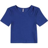 ONLY - KOGNESSA LIFE SS CUTOUT TOP - T-shirt - Mazarine Blue - Korte Mouwen