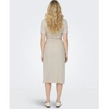 Only - Onlsiesta - Jurk - Zand - 80% Viscose - 20% Linnen