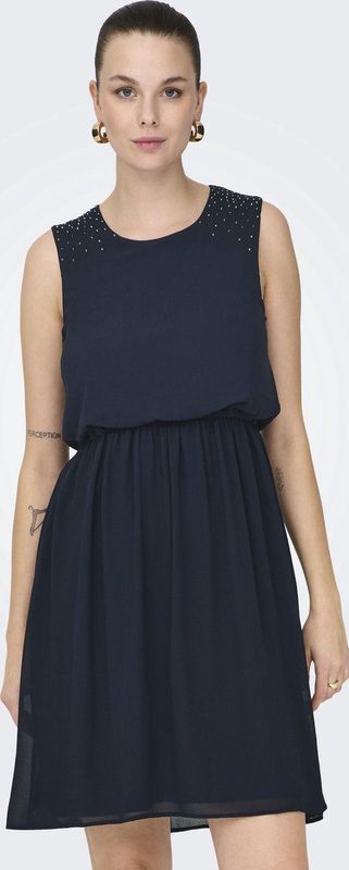 Onlstinna - Korte Jurk - Zwart - Geweven Stof - Regular Fit