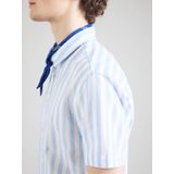 Overhemden - Cashmere Blue - Korte Mouwen - Knoopsluiting - Regular Fit