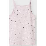 2-pack Top Met Bandjes - Zwart - Jersey - Kantdetail