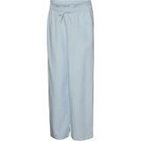 Zwangerschapsbroek - Wide Leg Fit - Koordsluiting - Mid Rise - Met Buikband
