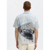 Selected Homme, Heren, Overhemden, Veelkleurig, Maat: XL Katoen,