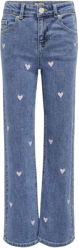 ONLY - Carmakoma - Jeans - Blauw - Regular Fit - High Waist