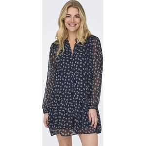 Onlemilie Life L/S Short Dress Noos Ptm, night sky, M