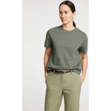 SELECTED FEMME Slfessential Ss Boxy Tee Noos, Vetiver., L
