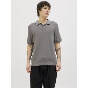 Gebreide Trui - Effen - Knitwear - Kwartmouw - Normale Pasvorm