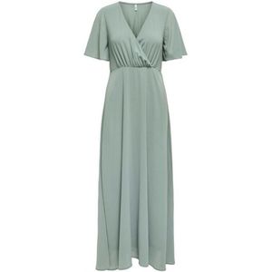ONLY - ONLSTAR LIFE MIA MAXI DRESS - Dames - Mini Jurken - Steel - Geweven Stof