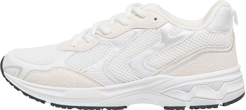 ONLY - Jade - Sneakers - Wit - Textiel en Imitatieleer