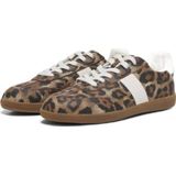 ONLY - Amber - Lage Sneakers - Kastanje Kleur - Polyurethaan