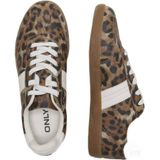 ONLY - Amber - Lage Sneakers - Kastanje Kleur - Polyurethaan