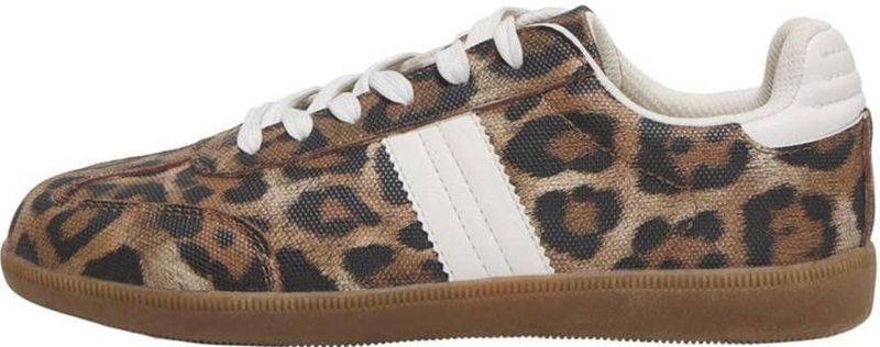 ONLY - Amber - Lage Sneakers - Kastanje Kleur - Polyurethaan