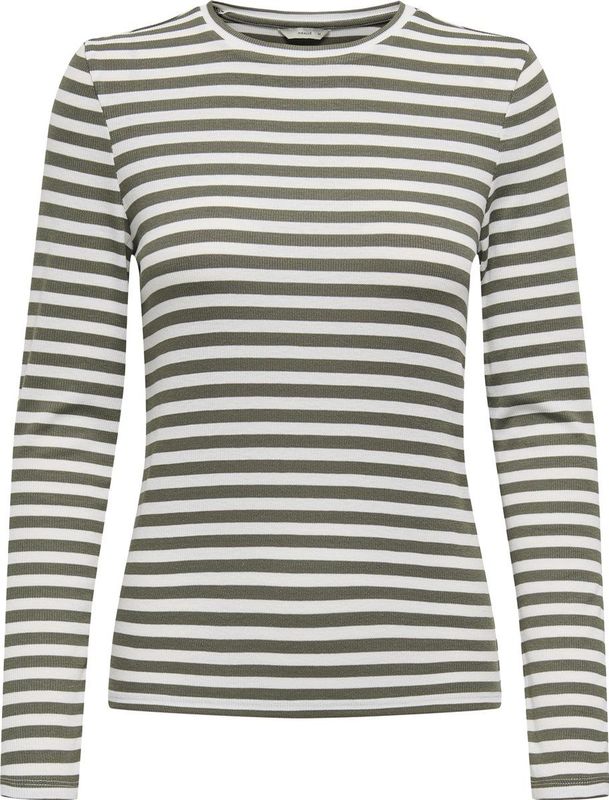 Only - ONLMAI STRIPE L/S TOP JRS NOOS - Kalamata - Longsleeve