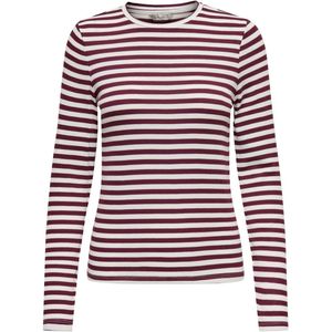 Only - ONLMAI STRIPE L/S TOP JRS NOOS - Port Royale - Longsleeve