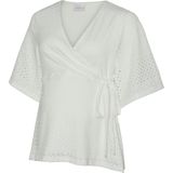 MAMALICIOUS - Blouse 'MLAngia' - Wit - Blouseshirt - Met Borstvoedingsfunctie