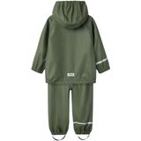 NAME IT - Regenset - Groen - Waterdicht - Kinderen