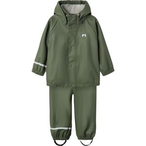 NAME IT - Regenset - Groen - Waterdicht - Kinderen