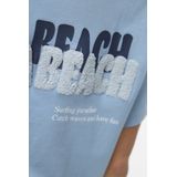 Vero Moda - Vmdoris Caty Ss Top Box - T-shirt - Glacier Lake