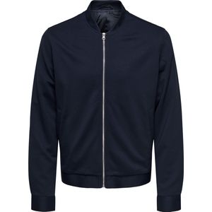 ONLY & SONS - ONSMARK BOMBER 0209 - Bomberjack - Night sky - Ritssluiting, Steekzakken