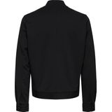 Onsmark - Tussenjas - Zwart - Jersey - Lange Mouwen - Baseball Hals