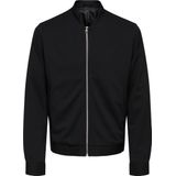 Onsmark - Tussenjas - Zwart - Jersey - Lange Mouwen - Baseball Hals