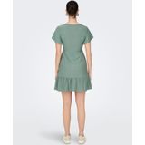 Only - Korte Jurk - Olijfgroen - 50% Gerecycled Polyester