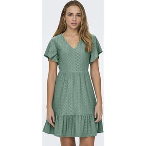 Only - Korte Jurk - Olijfgroen - 50% Gerecycled Polyester