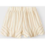 Korte Shorts - All-Over Print - Geweven Stof - Verstelbare Taille