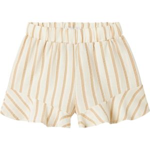 Korte Shorts - All-Over Print - Geweven Stof - Verstelbare Taille